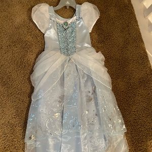 New Disney Princess Cinderella Dress  - Girls Size 7
